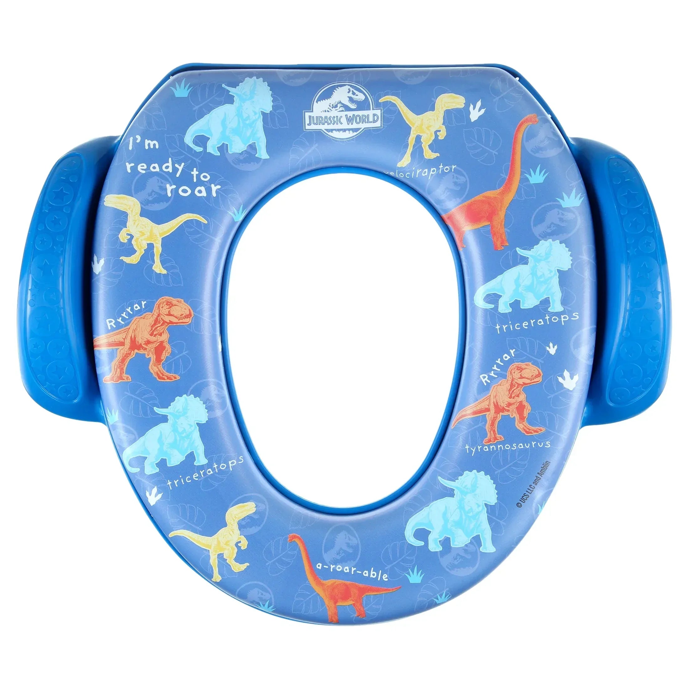 Bluey Soft Potty Training Seat for Toddlers with Hanging Hook, Fits Standard Toilets