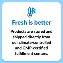 Fresh is better shipping information card with thermometer icon