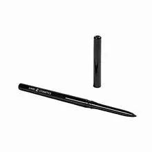 Mascara tube and slim eyeliner pen