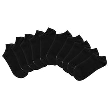 Pack of black no-show socks, low-cut ankle height with K. Bell branding