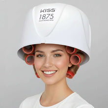 KISS 1875 bonnet hair dryer with dual circular vent openings