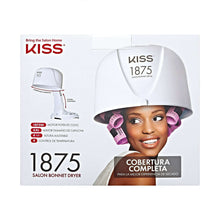 KISS 1875 salon bonnet hair dryer with full coverage hood and vented drying openings