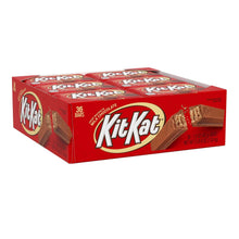 KitKat milk chocolate crisp wafer bars multipack box with bar graphics