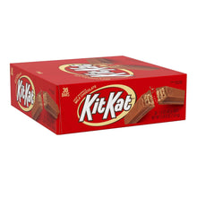 KitKat milk chocolate crisp wafer bars multipack box, 36 count