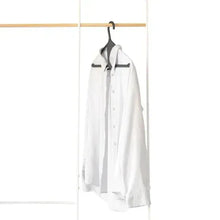 White button shirt on a kangaroo hanger