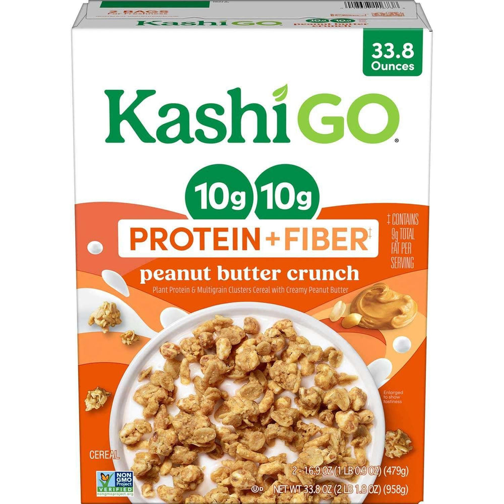 Kashi GO Peanut Butter Cereal, 33.8 oz - USA MEGA SHOP