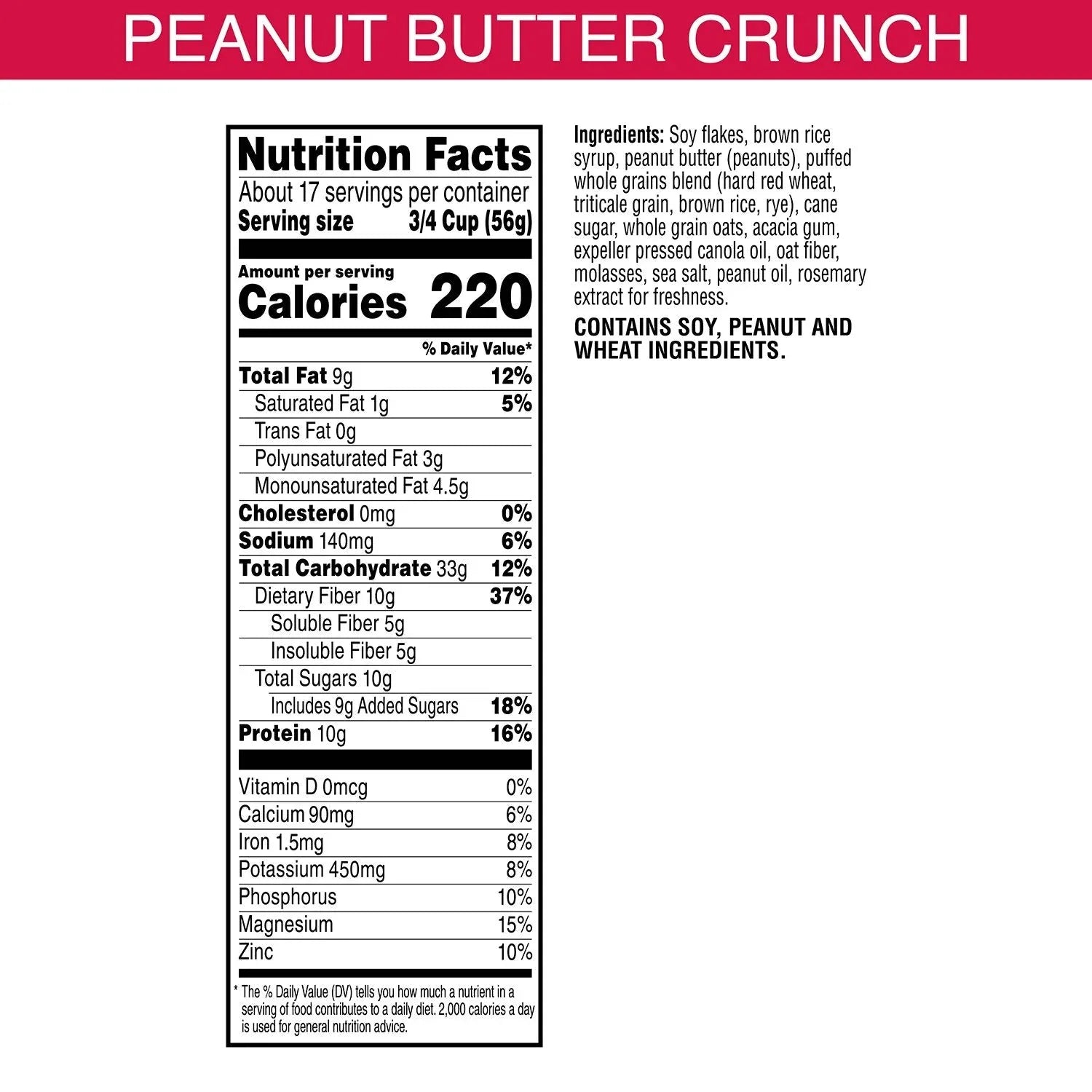Kashi GO Peanut Butter Cereal, 33.8 oz - USA MEGA SHOP