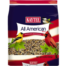 All American wild bird seed bag with KAYTEE logo and bird graphics