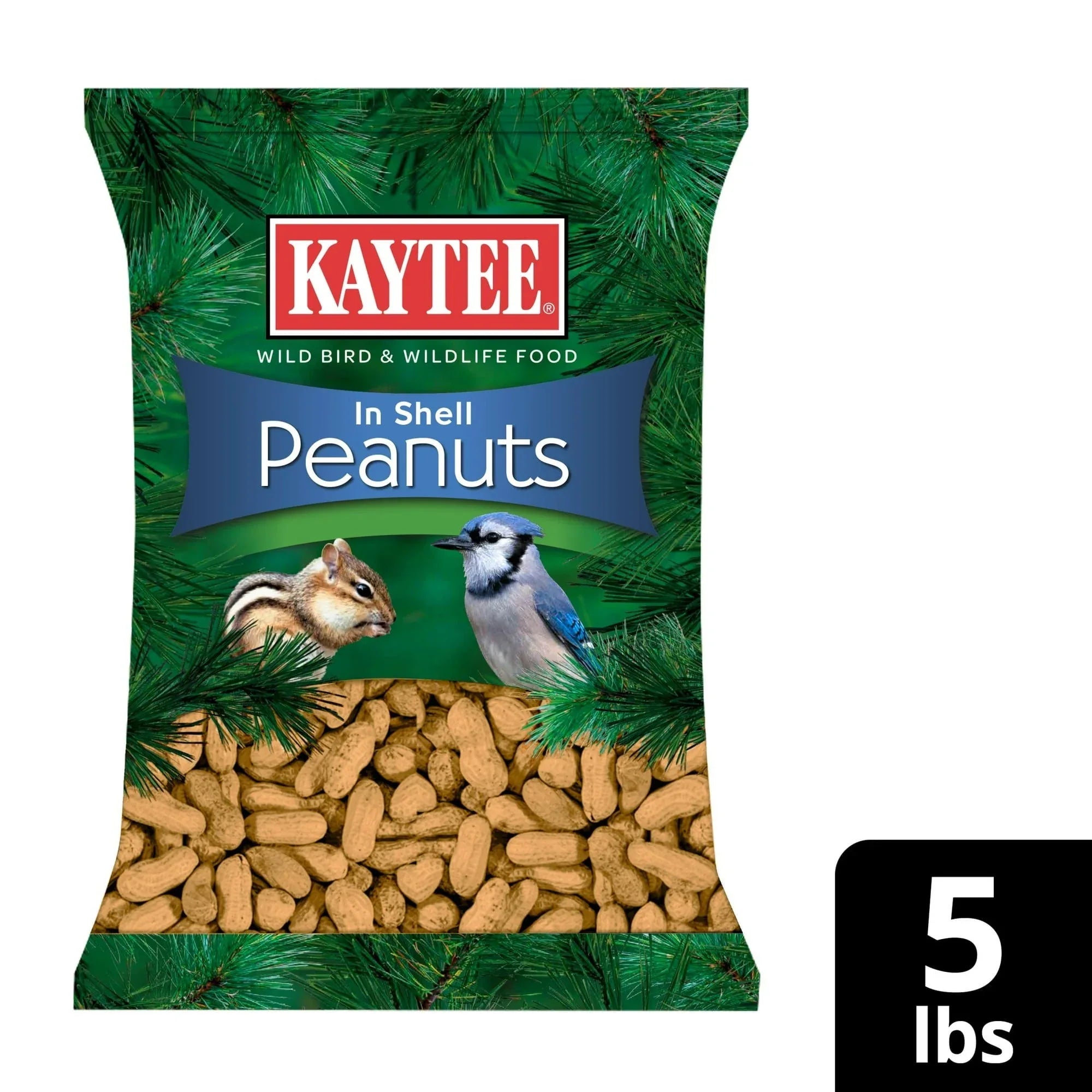 Kaytee In Shell Peanuts Wild Bird Feed, 5 Pounds - USA MEGA SHOP