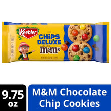 Keebler Chips Deluxe cookies bag with M&M’s chocolate chip cookies, 9.75 oz
