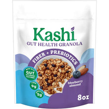 Blueberry almond granola pouch front, 8 oz