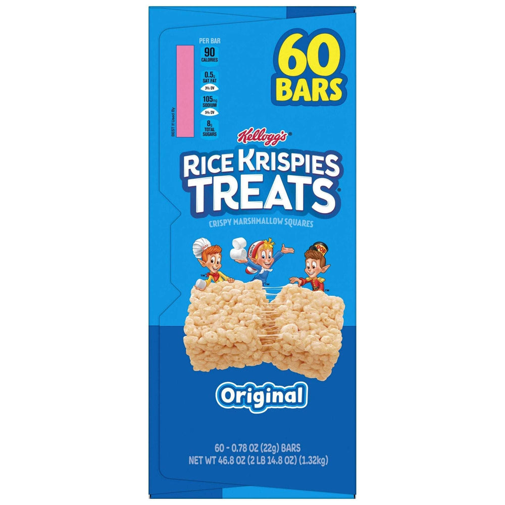 Kellogg's Rice Krispies Treats, 0.78 oz, 60-count