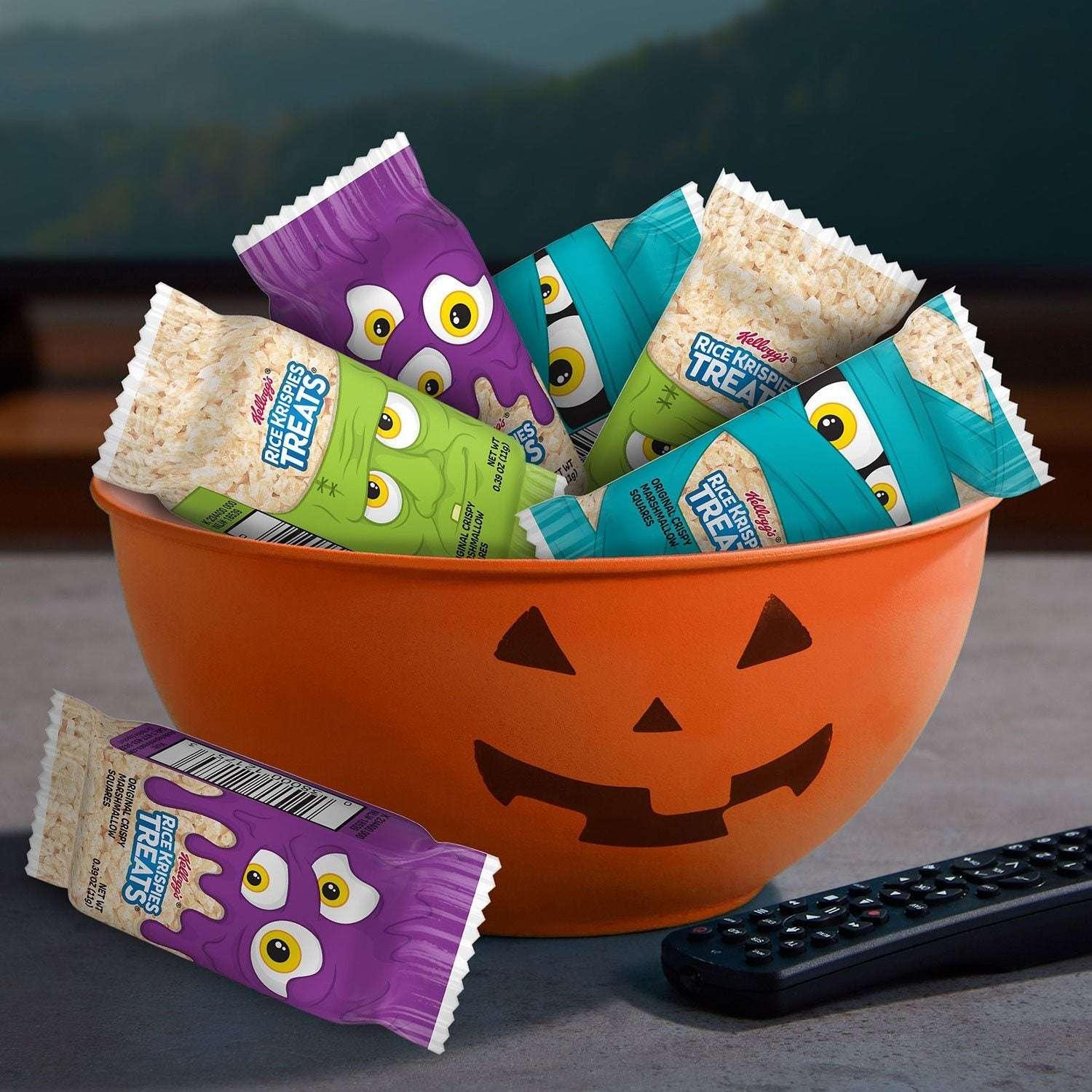 Kellogg's Rice Krispies Treats Halloween Mini Squares, 100 ct. - USA MEGA SHOP