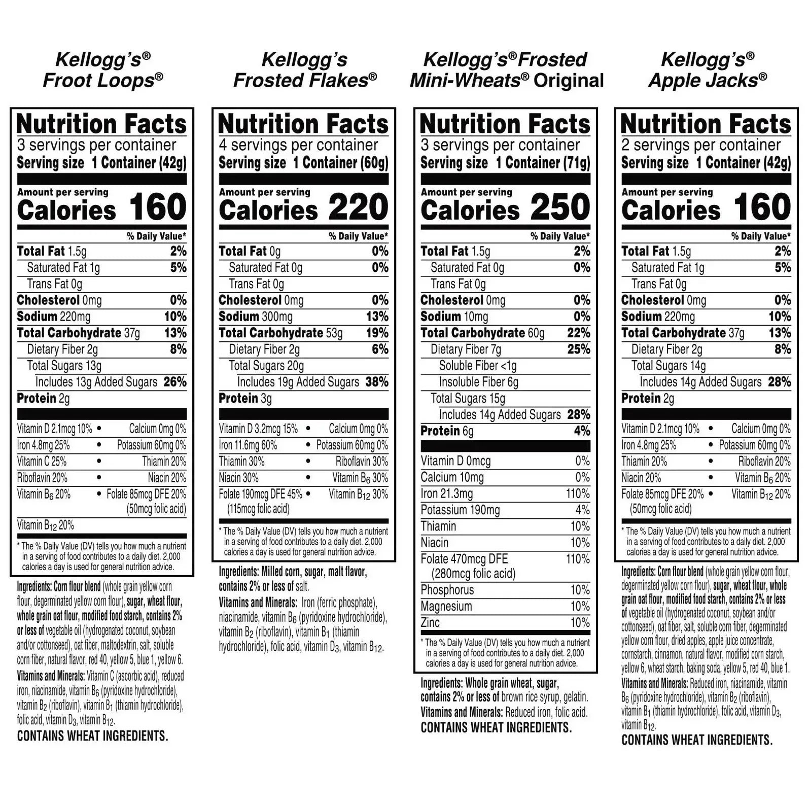 Kellogg's Cereal Cups, Family Variety Pack, 12-count