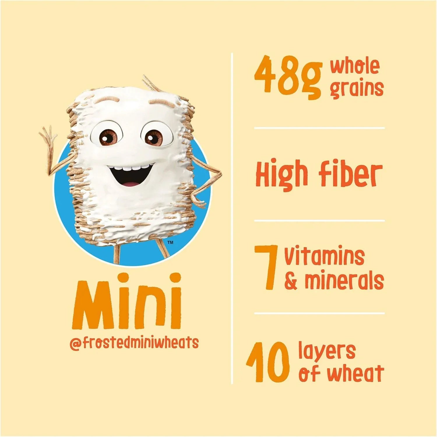 Kellogg's Frosted Mini-Wheats Breakfast Cereal, 55 oz. - USA MEGA SHOP