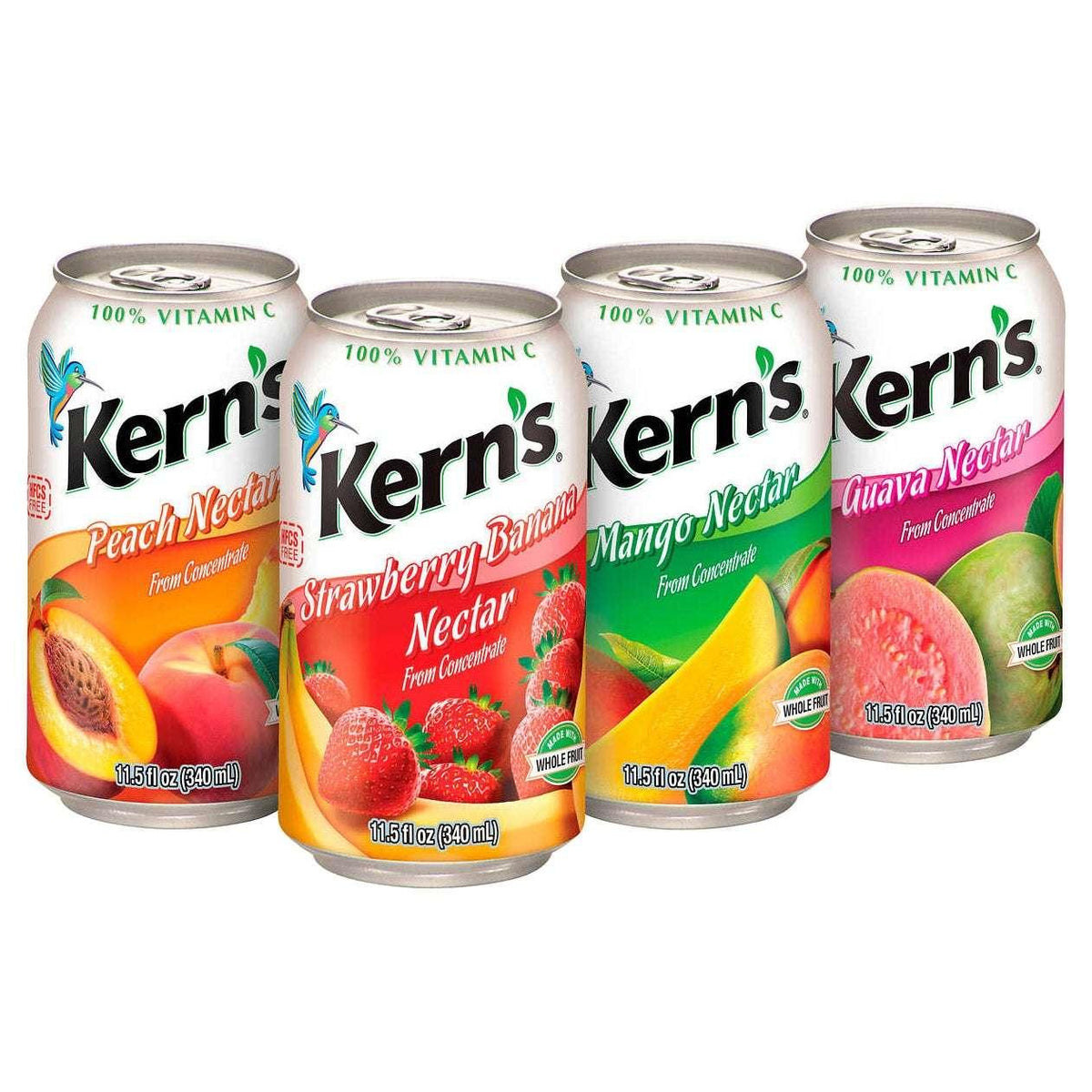 Kern's, Nectar Variety Pack, 11.5 fl oz, 30-Count - USA MEGA SHOP