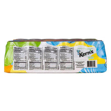 Nectar variety pack multipack back panel with nutrition facts and barcode