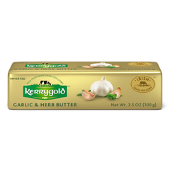 Kerrygold Grass-Fed Pure Irish Garlic & Herb Butter Stick, 3.5 oz. - USA MEGA SHOP