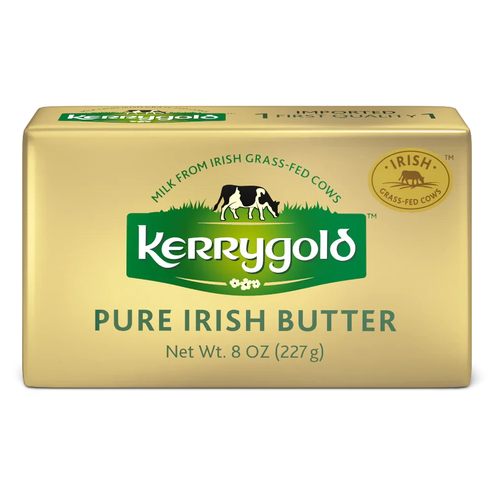 Kerrygold Grass-Fed Salted Pure Irish Butter, 8 oz. - USA MEGA SHOP