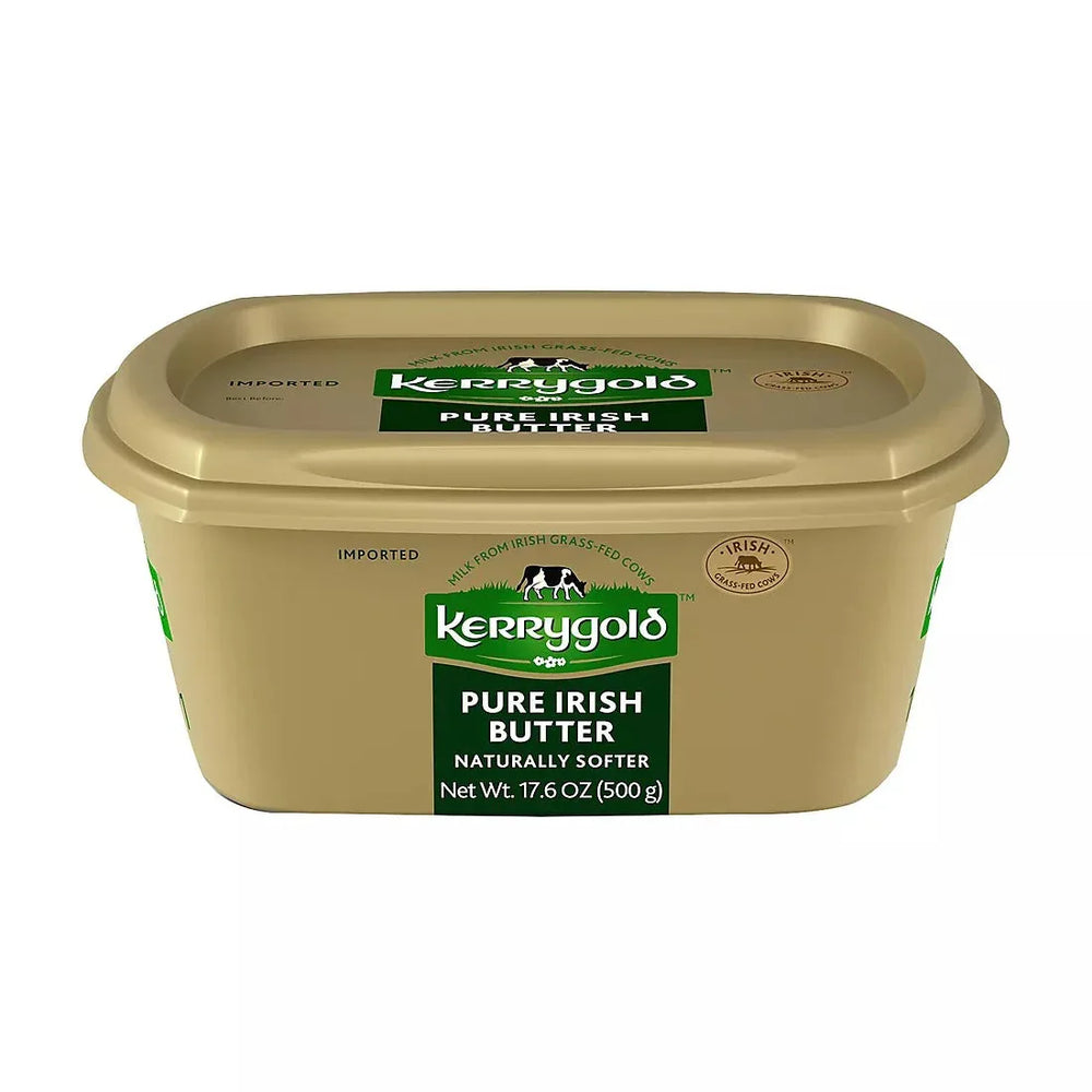 Kerrygold Grass-Fed Pure Irish Salted Butter Tub, 17.6 oz. - USA MEGA SHOP