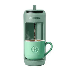 Keurig® K-Mini Mate® Automatic Single Serve K-Cup® Pod Coffee Maker - Glamping Green; Small & Colorful Coffee Maker, Travel Mug Friendly, Makes 12 Oz. - USA MEGA SHOP
