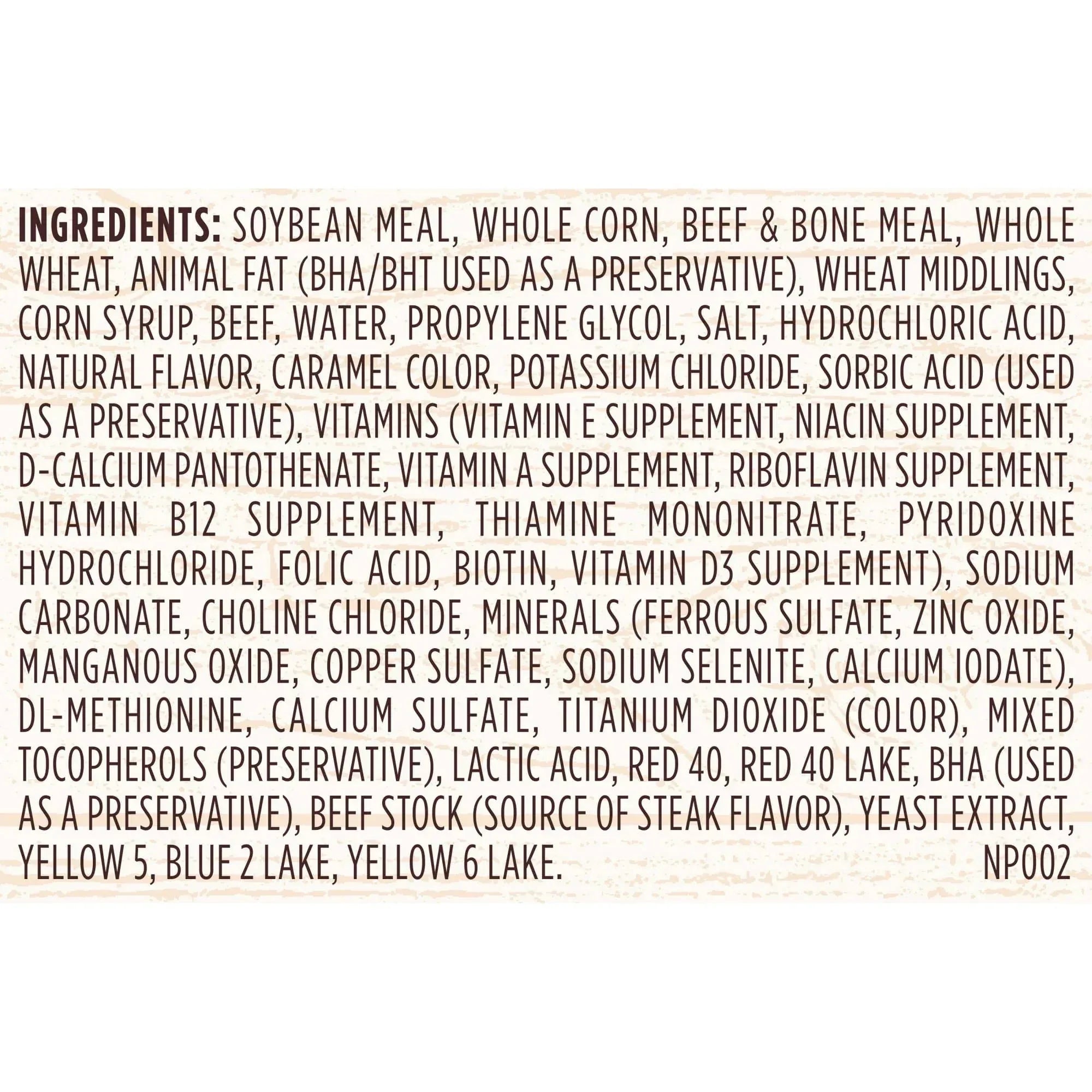 Kibbles 'n Bits Triple Steak Flavor Dry High Protein Dog Food - USA MEGA SHOP