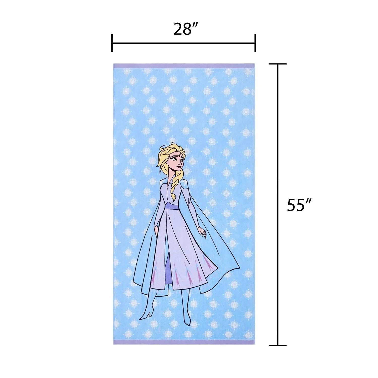 Kids' Licensed 2-Pack Cotton Bath Towels, 28" x 54" - USA MEGA SHOP