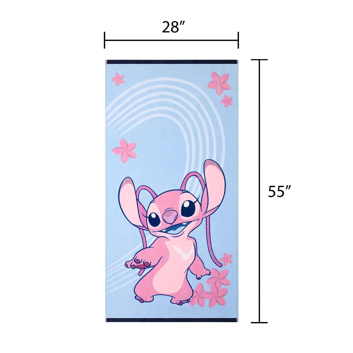 Kids' Licensed 2-Pack Cotton Bath Towels, 28" x 54"