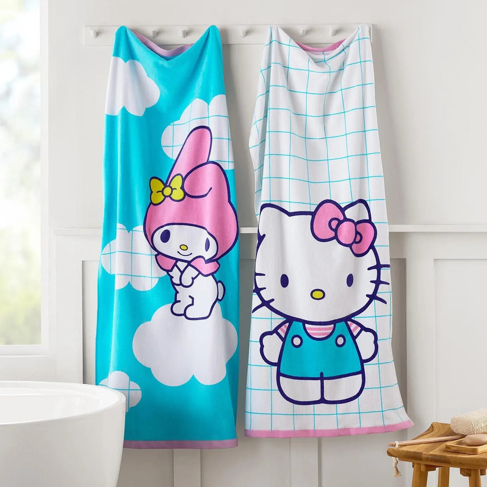 Kids' Licensed 2-Pack Cotton Bath Towels, 28" x 54" - USA MEGA SHOP