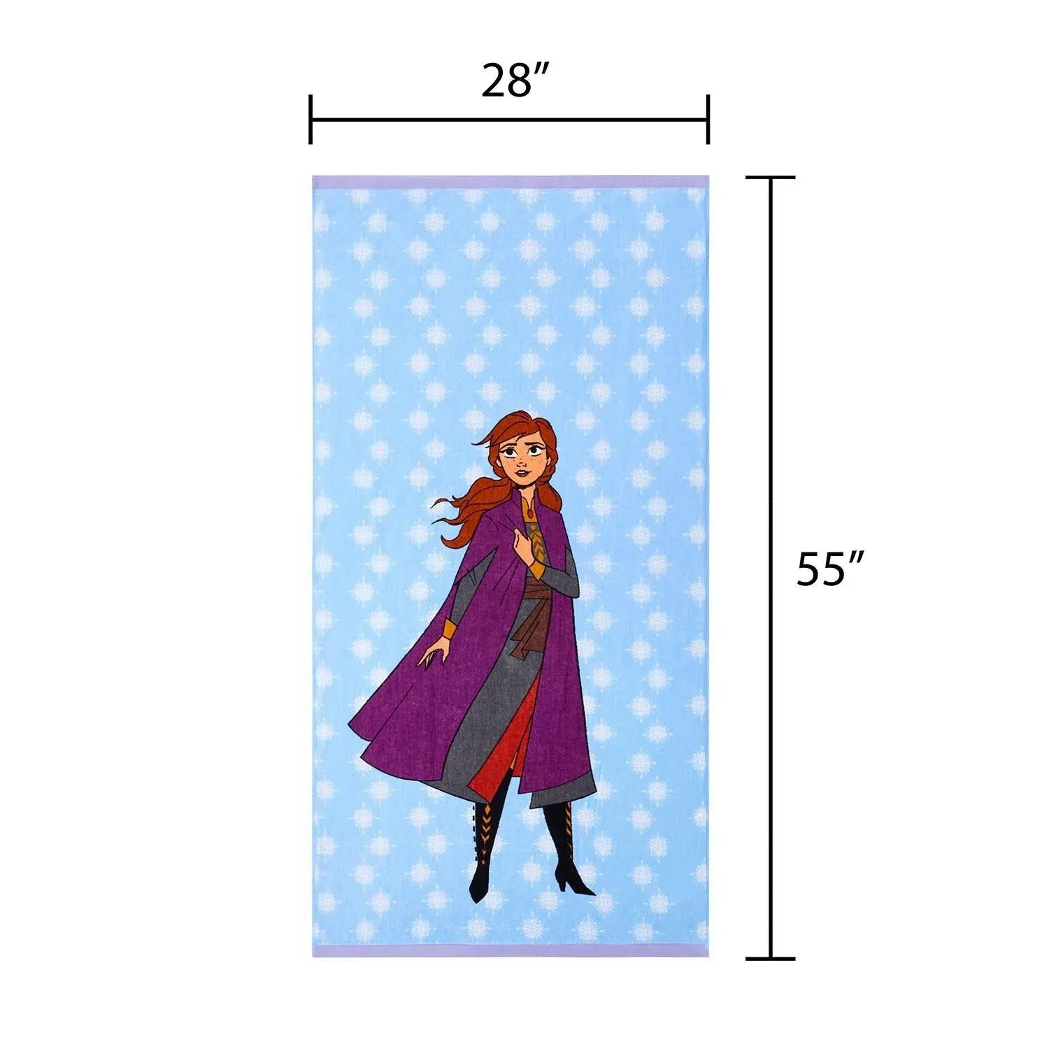 Kids' Licensed 2-Pack Cotton Bath Towels, 28" x 54" - USA MEGA SHOP