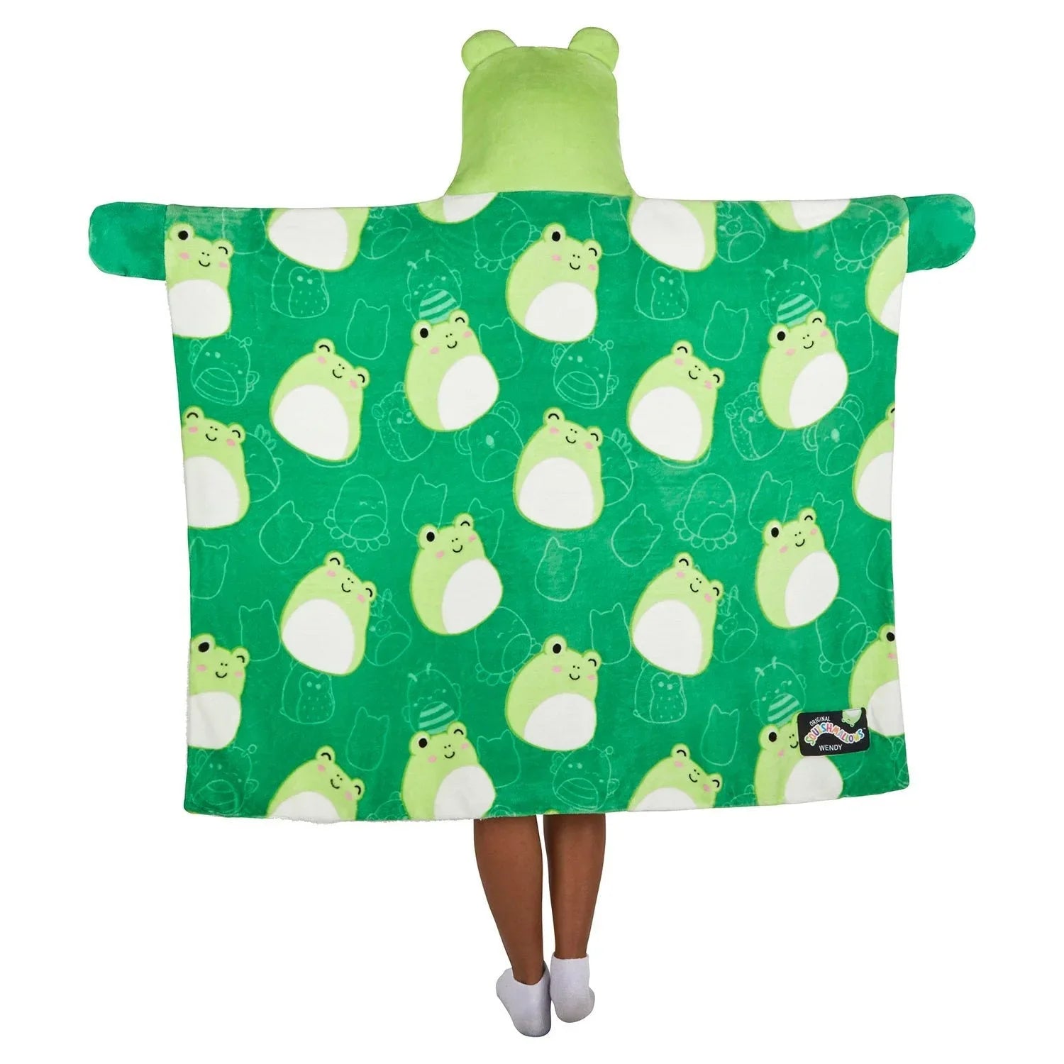 Kids Licensed 40" x 50" Hooded Throw with Sherpa Lining - USA MEGA SHOP