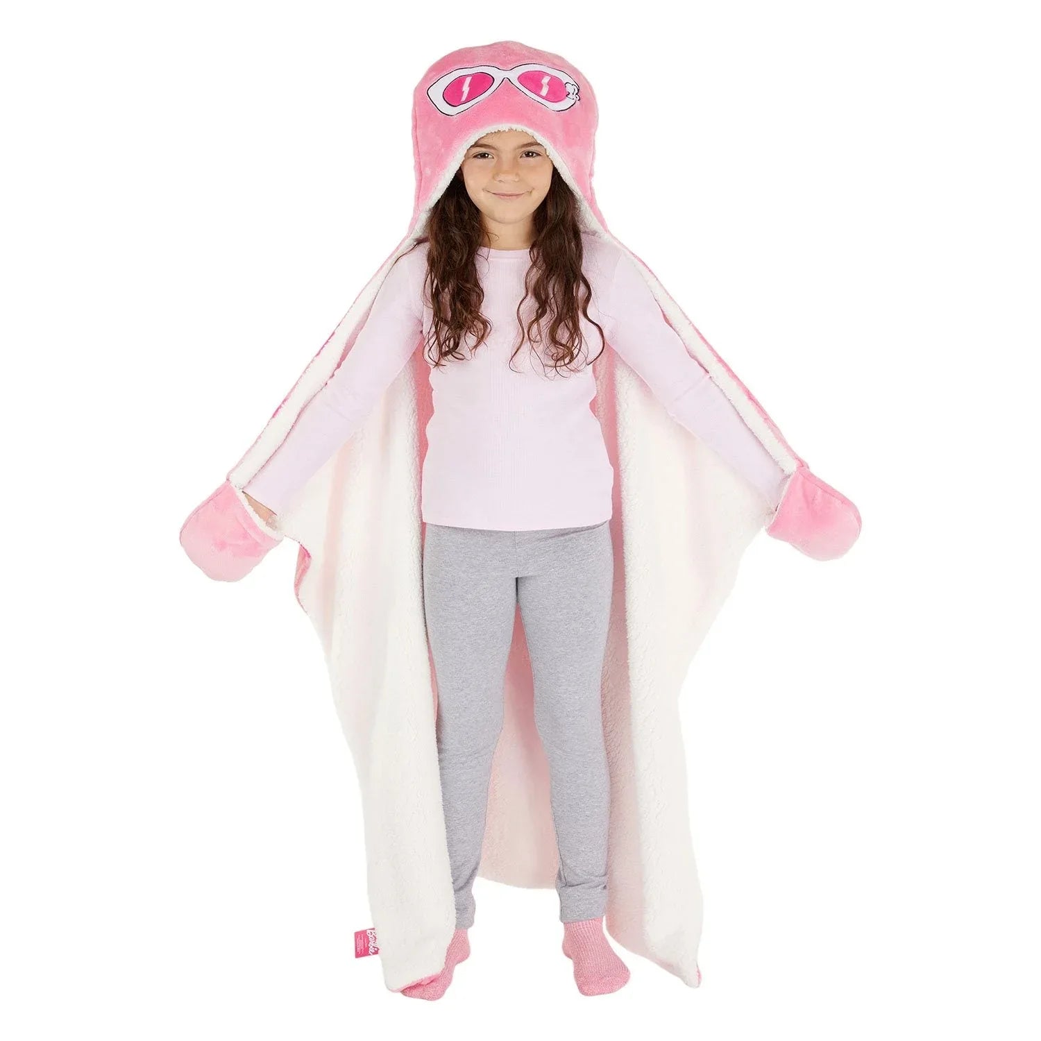 Kids Licensed 40" x 50" Hooded Throw with Sherpa Lining - USA MEGA SHOP