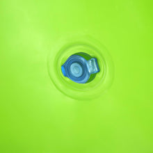Green inflatable bop bag water chamber valve