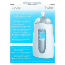 Retail box side showing natural feeding bottle and product feature text