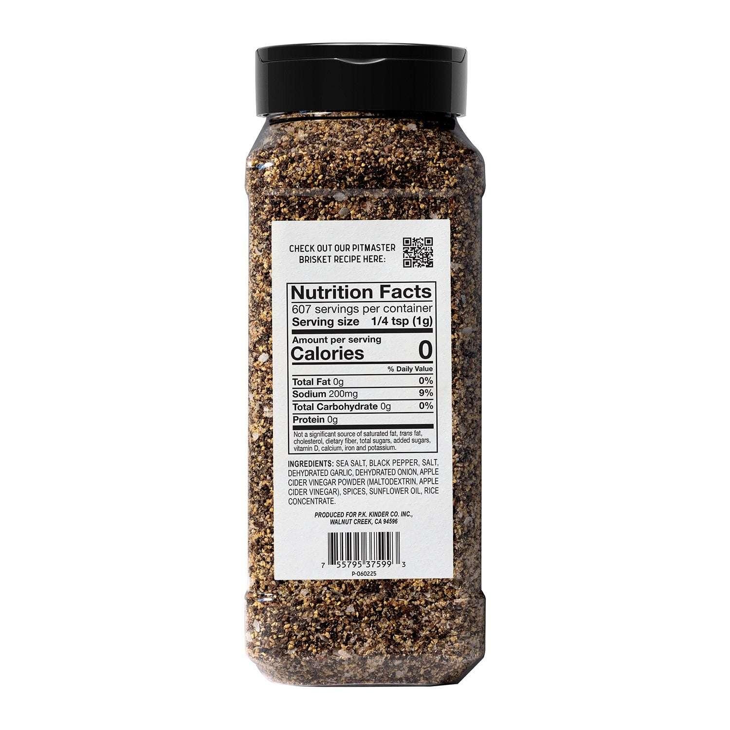Kinder's Brisket Rub, 21.4 oz. - USA MEGA SHOP