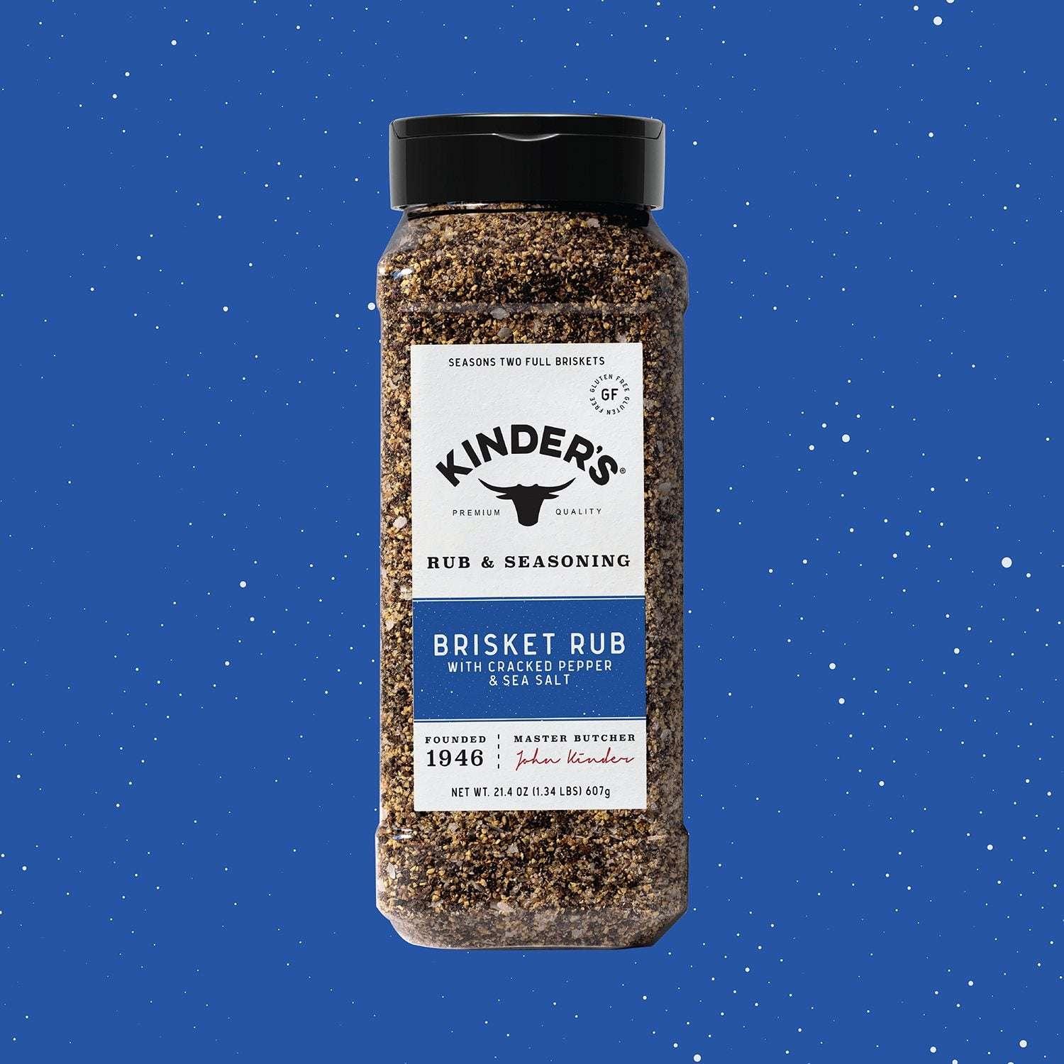 Kinder's Brisket Rub, 21.4 oz. - USA MEGA SHOP