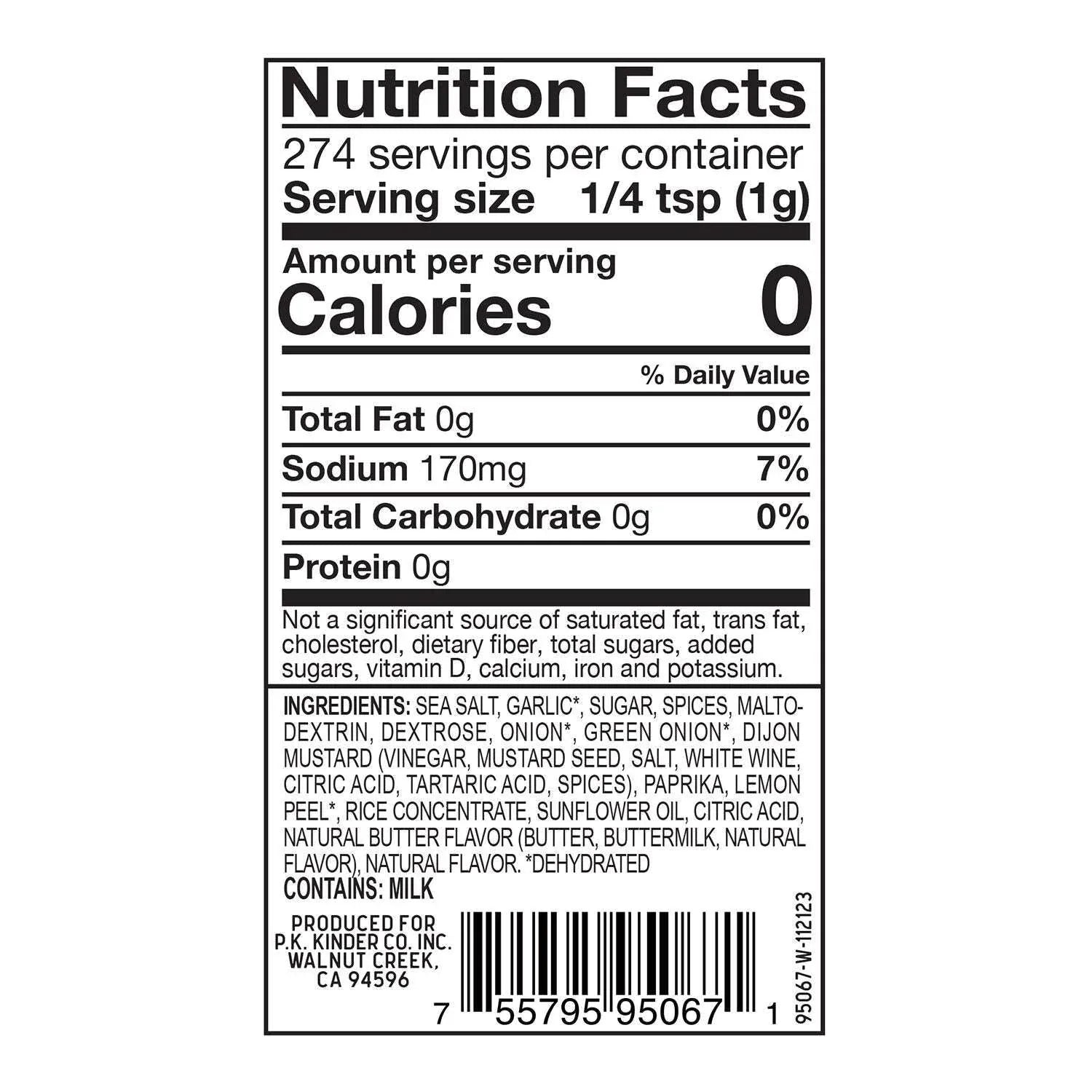 Kinder's Cowboy Butter Seasoning 9.7 oz. - USA MEGA SHOP