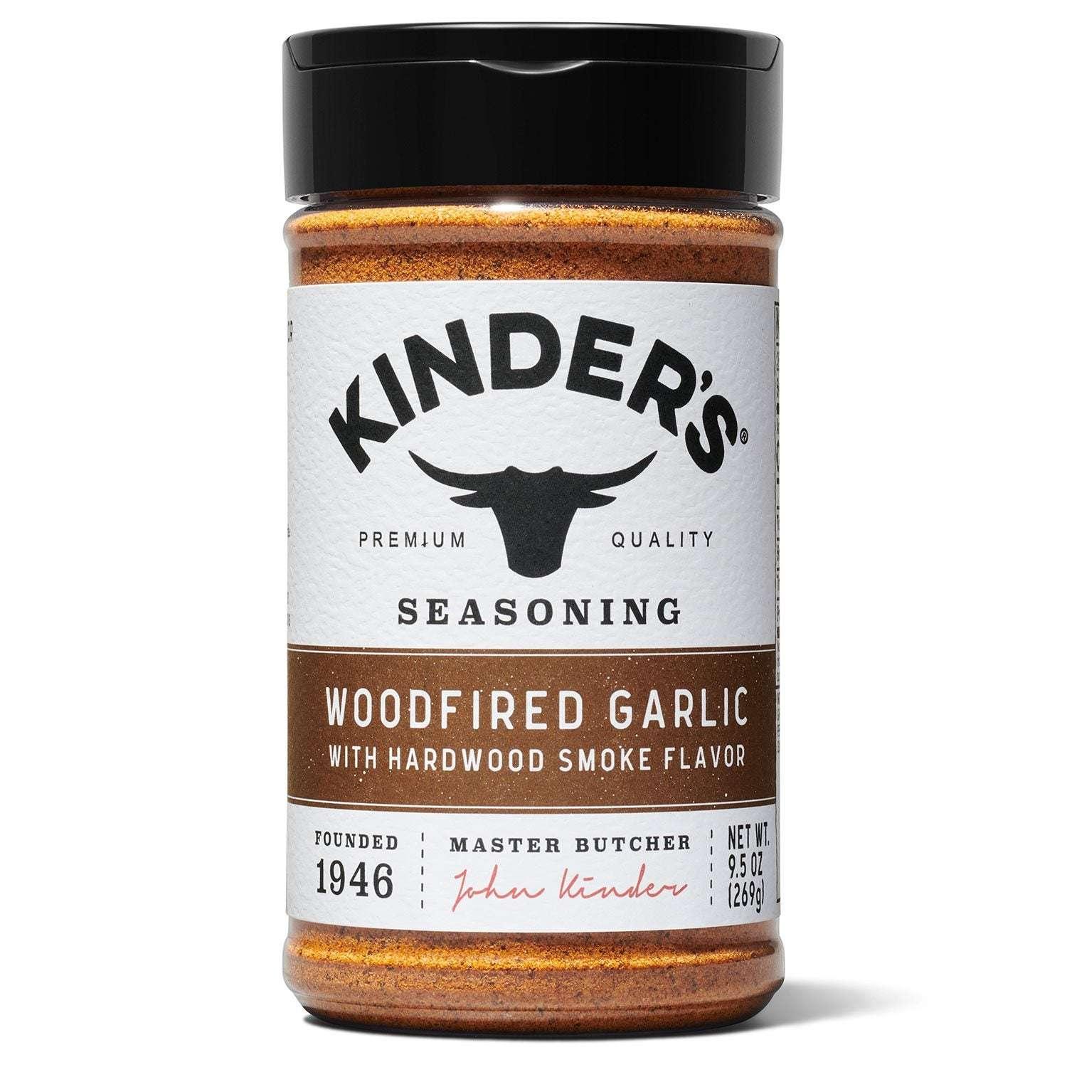 Kinder's Woodfired Garlic Rub with Smoked Flavor 9.5 oz. - USA MEGA SHOP