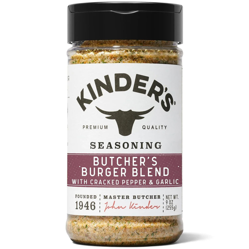 Kinder's Butcher's Burger Blend Seasoning, 9 oz. - USA MEGA SHOP