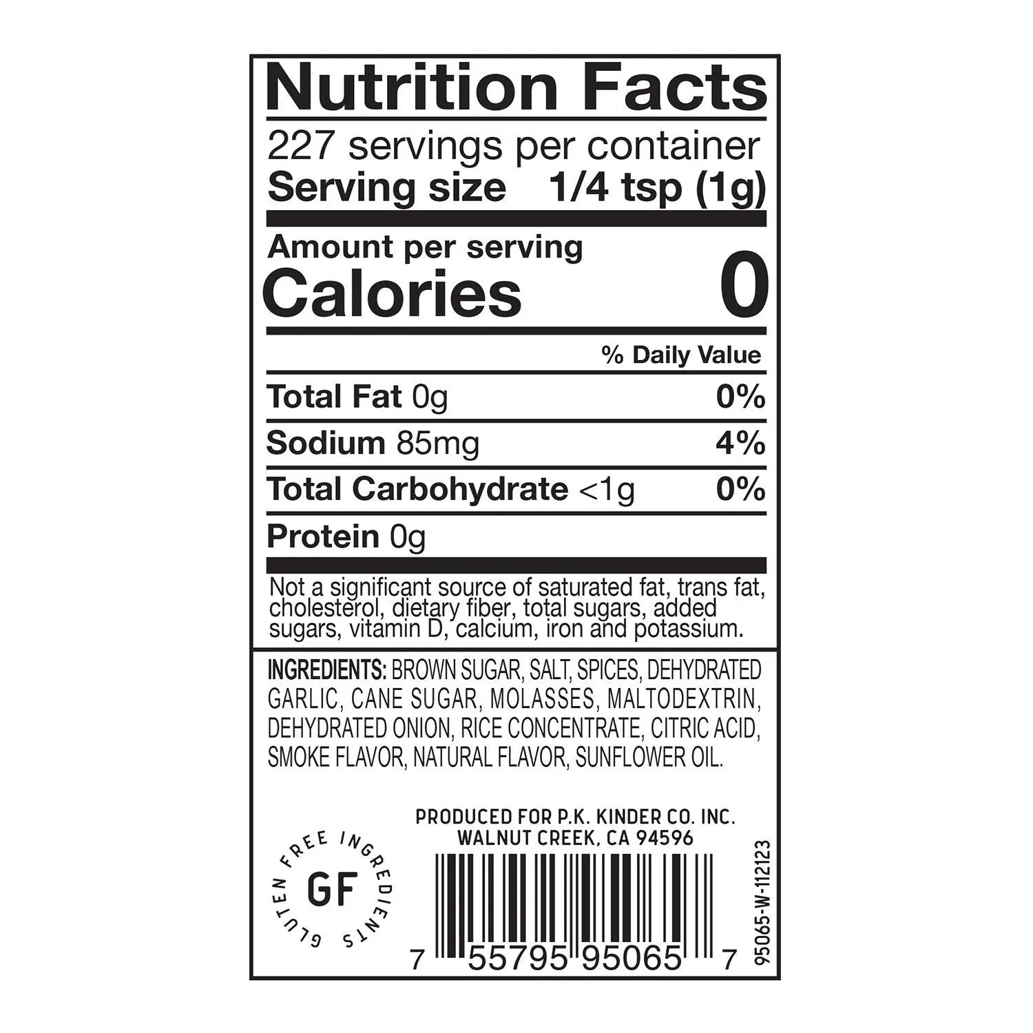 Kinder's Hickory Brown Sugar Seasoning, 8 oz. - USA MEGA SHOP