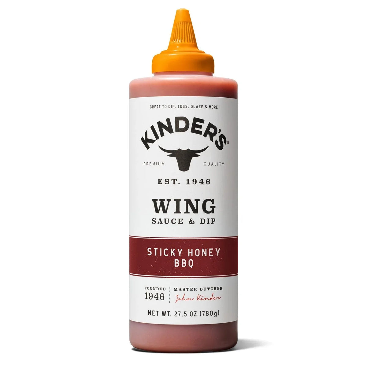 Kinder's Sticky Honey Wing Sauce, 27.5 oz. - USA MEGA SHOP