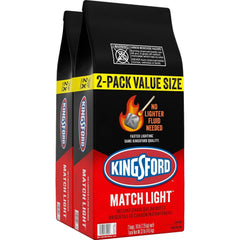 Kingsford Match Light Instant Charcoal Briquettes 2 Pack, 16 Lbs. Each