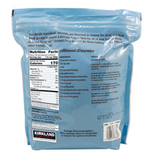Almond flour bag back panel with nutrition facts and ingredients