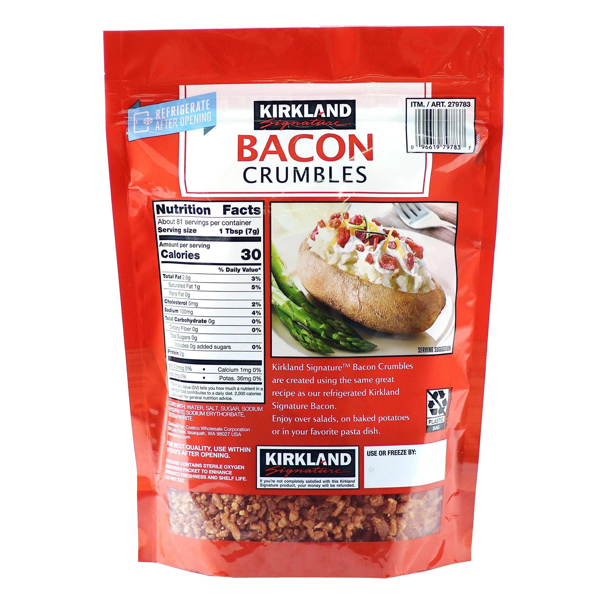 Kirkland Signature, Bacon Crumbles, 20 oz - USA MEGA SHOP