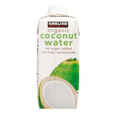 Kirkland Signature, Organic Coconut Water, 11.1 fl oz, 12-count - USA MEGA SHOP