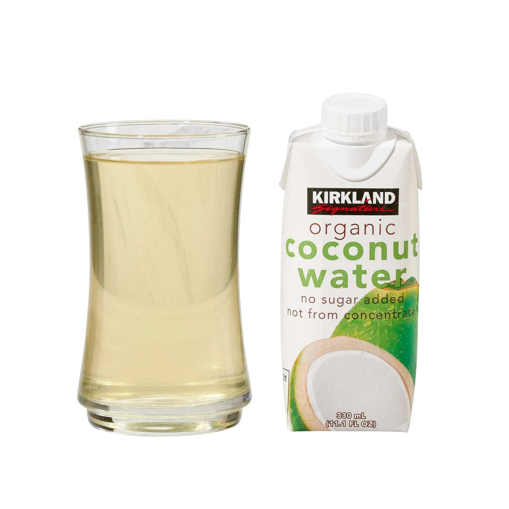 Kirkland Signature, Organic Coconut Water, 11.1 fl oz, 12-count - USA MEGA SHOP