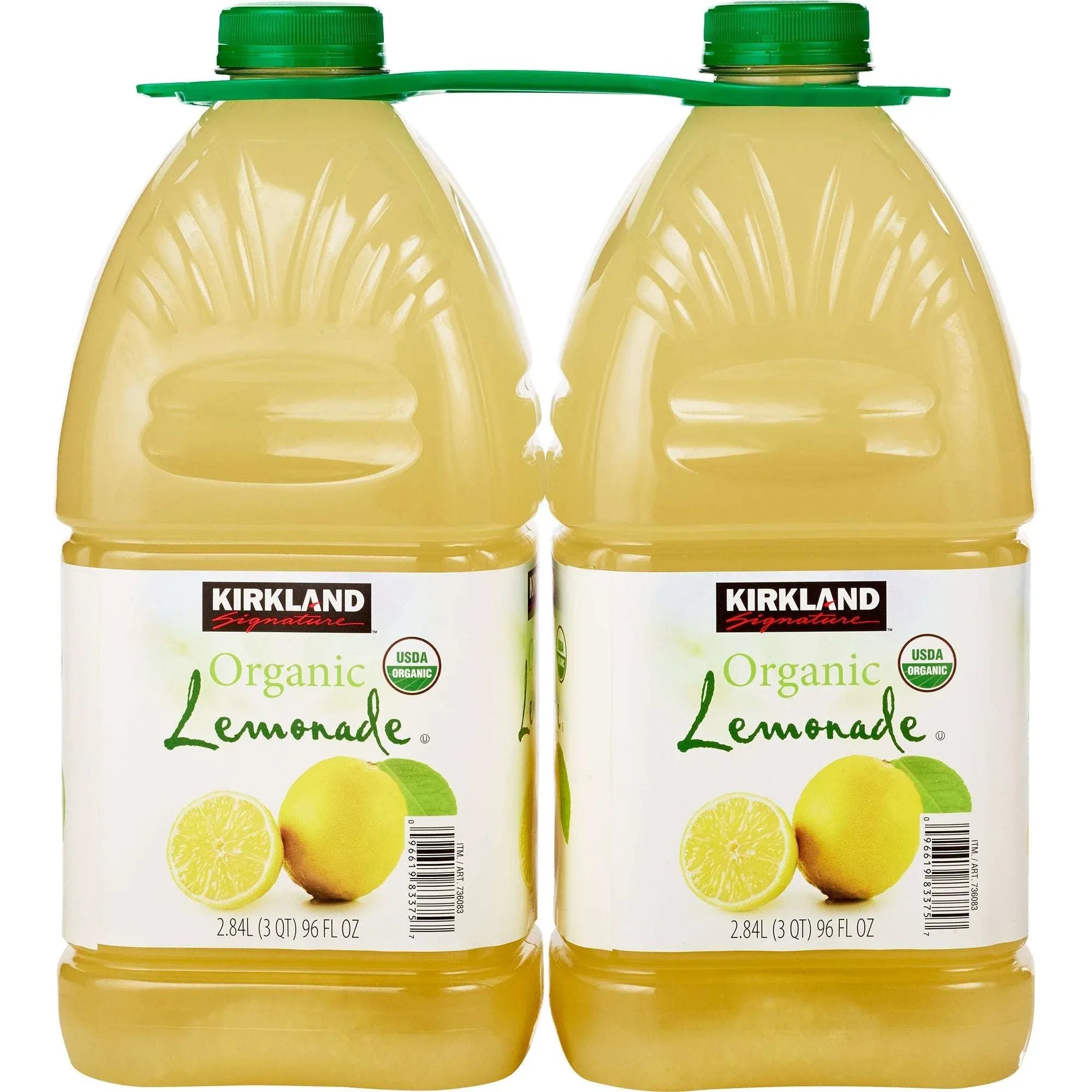 Kirkland Signature, Organic Lemonade, 96 fl oz, 2-Count - USA MEGA SHOP