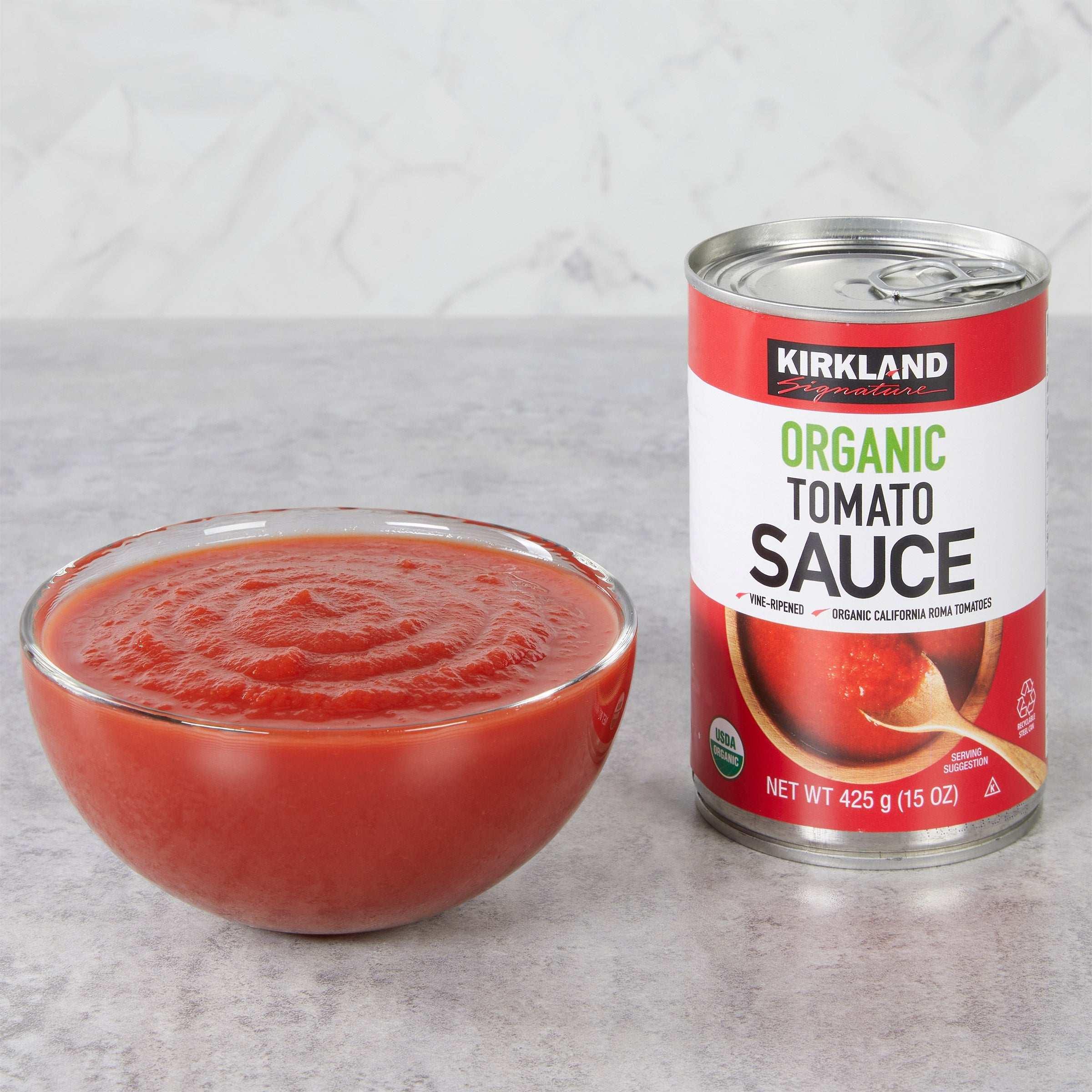Kirkland Signature, Organic Tomato Sauce, 15 oz, 12-Count - USA MEGA SHOP