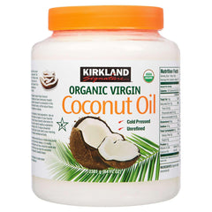 Kirkland Signature, Organic Virgin Coconut Oil, 84 fl oz - USA MEGA SHOP