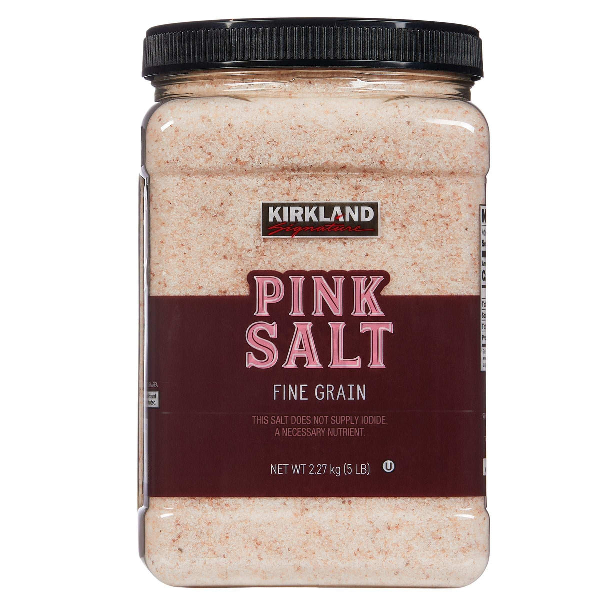 Kirkland Signature, Pink Salt, Fine Grain, 5 lbs - USA MEGA SHOP